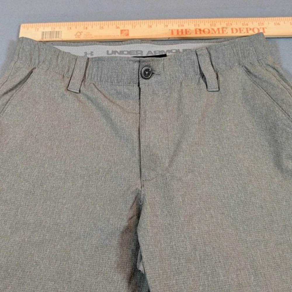 Under Armour Loose Fit Chino Golf Pants Men's 32x32‎ Gray Flat Front UA Tech